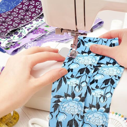 Tatuo 80 Pcs Cotton Fabric Roll up Fabric Strips Bundle 2.55 Quilting Bundles Precut Roll for Quilting Patchwork Sewing for Thanksgiving Fall Christmas DIY Craft Blanket Purse Making (Elegant Style) in Kuwait