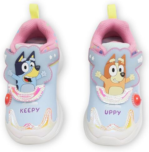 Bluey Boys Low Top Top Sneaker- 8 Blue/White in Kuwait