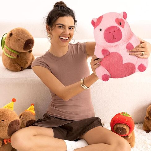 ditucu الأصلي ديناصور المحبة حيوانات محشوة مع احتجاز قلب أحمر أفخم لطيف دينو ألعاب للهدايا الرومانسية الحلوة للأطفال صديقة أسود in Kuwait