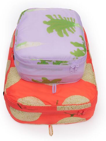BAGGU Large Packing Cube Set - Mesh Berry Mix in Saudi Arabia