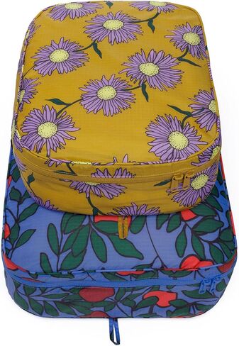 BAGGU Large Packing Cube Set - Mesh Berry Mix in Saudi Arabia