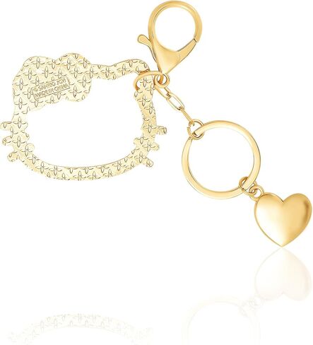 Sanrio Hello Keychain keychain kawaii الترخيص الرسمي ، eac crystal bling sanrio keychain مع مقطع جراد البحر in Saudi Arabia