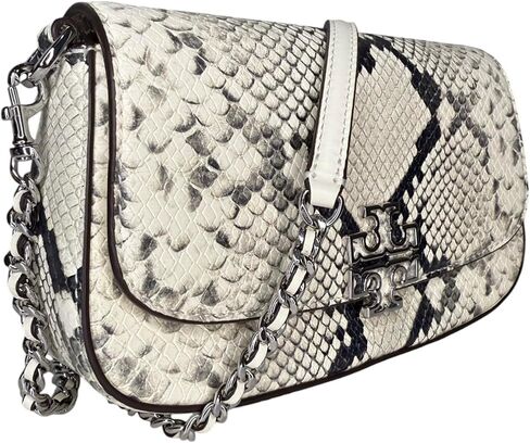 Tory Burch 138772 Britten Moose Brown With Gold Hardware Women's Convertible Crossbody Bag in Saudi Arabia