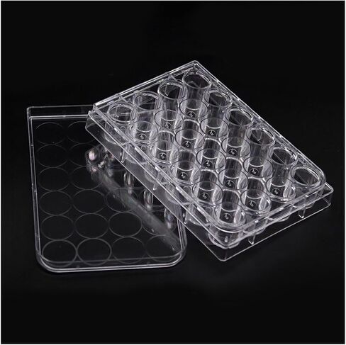 96 Well Culture Plate with Lid,Sterile Flat Bottom,Individual Pack (Pack of 15) in Kuwait