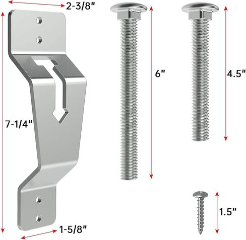حاملة إطارات احتياطية على الحائط للمقطورات المغلقة ، قوس حاملة الإطارات الاحتياطية للمقطورة المغلقة ، قم بتركيب الإطار الاحتياطي الخاص بك مباشرة على جدار الإطارات المقطوعة الخاصة بك الأسود in Kuwait