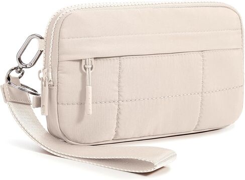 أكياس كروس صغيرة للنساء من نايلون معصم محفظة RFID مع 4 سستة تحمل جميع حامل بطاقة ائتمان المحفظة in Kuwait