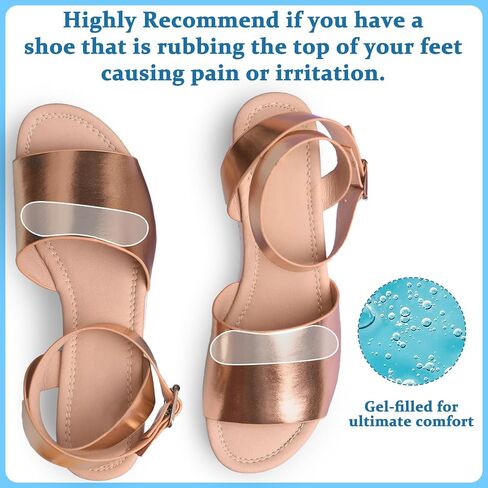 6 Pair Sandal Shoe Strap Extender Heel Sandal Strap Cushion Strips Heel Grips Liner Insert for Shoes Too Big Preventing Slipping, Rubbing, Non-Slip in Saudi Arabia