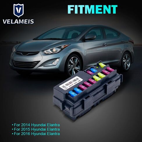 Engine Small Fuse Box Compatible 91951-3X150 Compatible with 2014 2015 2016 Hyundai in Saudi Arabia