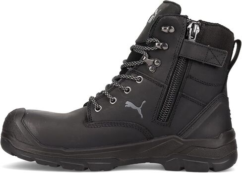 PUMA Men's Conquest Waterproof Composite Toe EH Zip Industrial Shoe, Stone, 11.5 Wide in Saudi Arabia