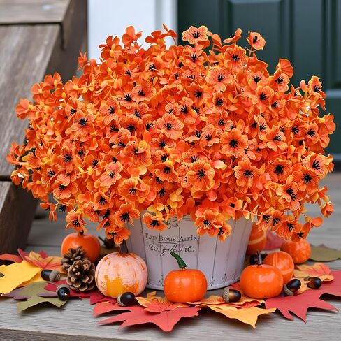 12 PCS أوراق الأوكالبتوس مختلطة من السيقان ، فروع فو مع 5 أنواع من الأوراق لباقة زفاف مركزية - الأخضر in Kuwait