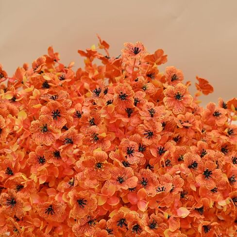 12 PCS أوراق الأوكالبتوس مختلطة من السيقان ، فروع فو مع 5 أنواع من الأوراق لباقة زفاف مركزية - الأخضر in Kuwait