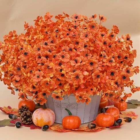 12 PCS أوراق الأوكالبتوس مختلطة من السيقان ، فروع فو مع 5 أنواع من الأوراق لباقة زفاف مركزية - الأخضر in Kuwait