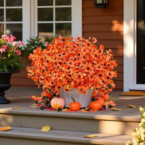 12 PCS أوراق الأوكالبتوس مختلطة من السيقان ، فروع فو مع 5 أنواع من الأوراق لباقة زفاف مركزية - الأخضر in Kuwait