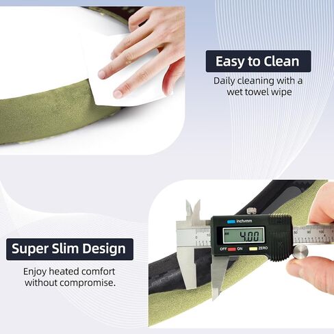 Suede Steering Wheel Cover, Universal 15 Inch Premium Non-Slip Steering Wheel Cover Gray in Kuwait