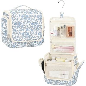 Relavel Hanging Toiletry Bag for Men and Women, Travel Toiletries Bag Water-resistant Large Makeup Cosmetic Organizer Storage, Shaving Dopp Kit Shower Bathroom Hygiene Bags, Carry-on Travel Essentials in Kuwait