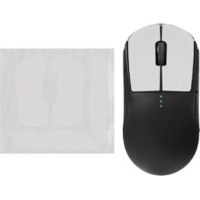 شريط قبضة ماوس kwmobile متوافق مع شريط قبضة Logitech G Pro Wireless 1 - جلد صناعي غير قابل للانزلاق - أسود in Kuwait