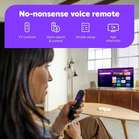Roku Streaming Stick Plus 2025 - 4K & HDR Roku Streaming Device for TV with Voice Remote - Free & Live TV in Saudi Arabia