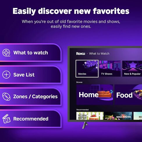 Roku Streaming Stick Plus 2025 - 4K & HDR Roku Streaming Device for TV with Voice Remote - Free & Live TV in Saudi Arabia