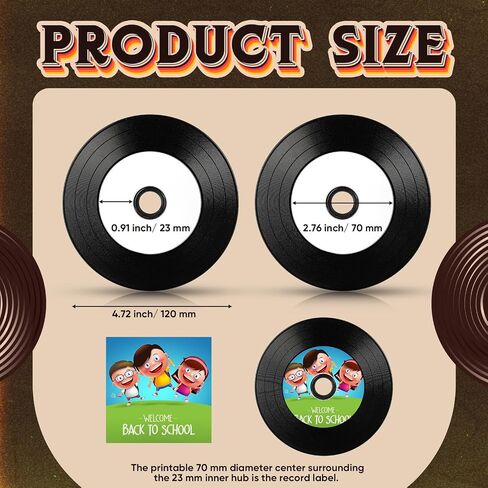25 Pcs CD-R 700MB Black Surface,with 25 Pcs Clear Jewel Case | 80 Min Capacity, 52X Speed, White Inkjet Printable Center, 25 Jewel Cases Included, Music Archiving, Data Backup, Labels in Saudi Arabia