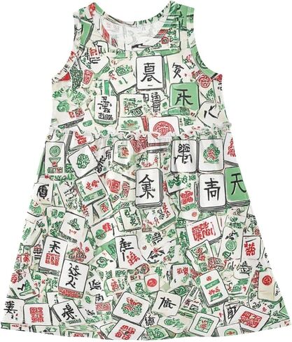 Caikeny Girls Dress Pizza Bacon Kids Toddler Clothes Casual Dress Summer 2T in Saudi Arabia
