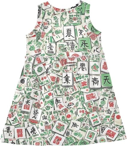 Caikeny Girls Dress Pizza Bacon Kids Toddler Clothes Casual Dress Summer 2T in Saudi Arabia
