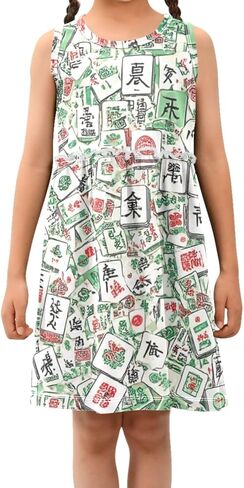Caikeny Girls Dress Pizza Bacon Kids Toddler Clothes Casual Dress Summer 2T in Saudi Arabia