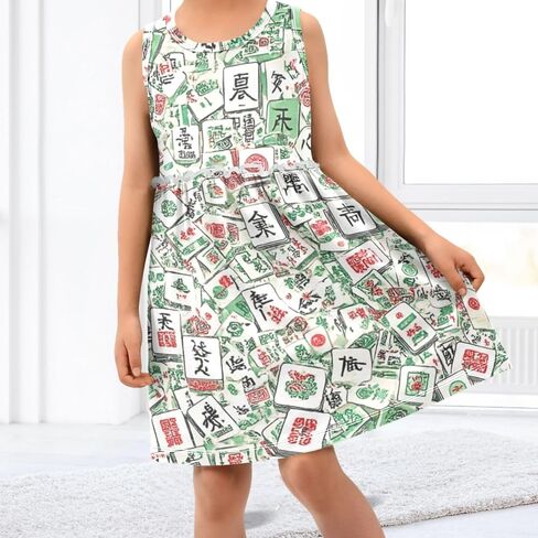 Caikeny Girls Dress Pizza Bacon Kids Toddler Clothes Casual Dress Summer 2T in Saudi Arabia