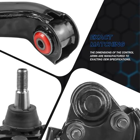 12PCS RWD Front End Suspension Kit for 1999-2006 Chevy Silverado GMC Sierra 1500 2WD, Upper Control Arms w/Ball Joints Suspension Kit Replacement K80942PU in Saudi Arabia