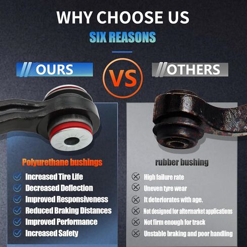 12PCS RWD Front End Suspension Kit for 1999-2006 Chevy Silverado GMC Sierra 1500 2WD, Upper Control Arms w/Ball Joints Suspension Kit Replacement K80942PU in Kuwait