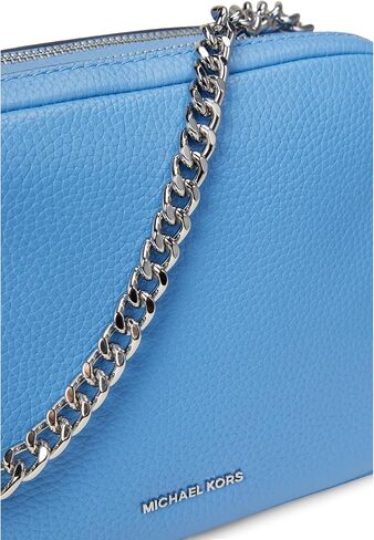 Michael Kors Bryant Medium Double Zip Chain Camera Crossbody, Black in Saudi Arabia