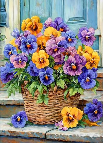 Airdea Diamond Art Paints Kits للبالغين ، ومجموعات فن الماس للمنزل والماس للبالغين ، و 12 × 16 بوصة DIY Paints Paints Landscape ، و Miamond Art Paint in Kuwait