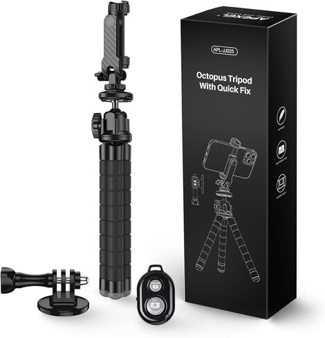 APEXEL High Power 30X HD Telephoto Lens for iPhone Telephoto Lens with Tripod Attachment, for iPhone 16/15/14/13 Pro Max, Samsung, Android Phone and Most Smartphone in Saudi Arabia