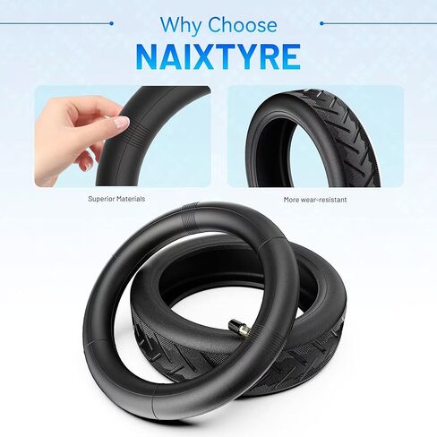 (2 Pack) 8.5 x 2 Inner Tubes.Replacement wheels for 50/75-6.1 electric scooter tires. Suitable for most scooters such as Gotrax Gxl V2/Xiaomi M365 that use 8.5 and other scooters. in Kuwait
