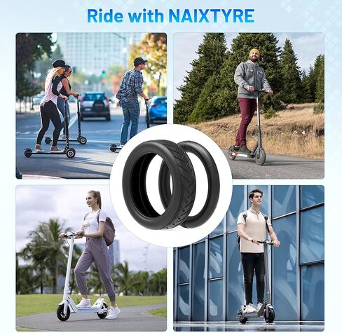 (2 Pack) 8.5 x 2 Inner Tubes.Replacement wheels for 50/75-6.1 electric scooter tires. Suitable for most scooters such as Gotrax Gxl V2/Xiaomi M365 that use 8.5 and other scooters. in Kuwait