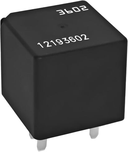 Relay 12193602 3602 (Pack of 2) - 12V 40A 5-pins Automotive Relay - Compatible with 15328865 96263403 5810-0201 12177234 in Saudi Arabia