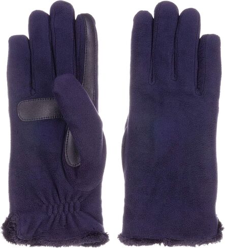 isotoner Womens Stretch Fleece Glove - Microluxe One Size in Saudi Arabia