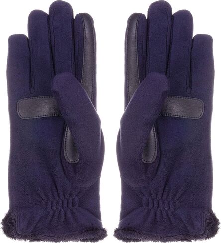 isotoner Womens Stretch Fleece Glove - Microluxe One Size in Saudi Arabia