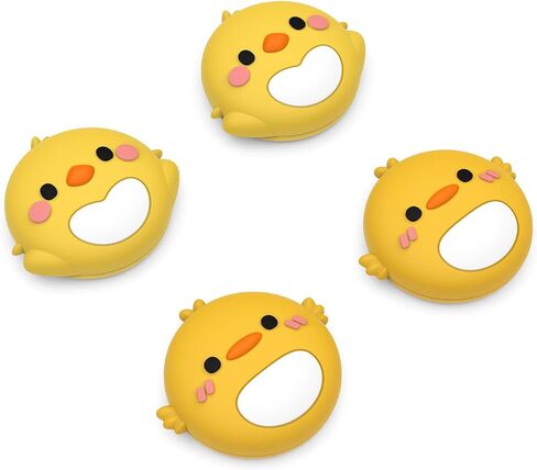 Playvital Cute Thumb Grip Caps لوحدة تحكم PS5/4 ، غطاء أغطية عصا التناظرية السيليكون لسلسلة Xbox X/S ، Capsstick Caps لتحكم Switch Pro - غنم غامض in Kuwait