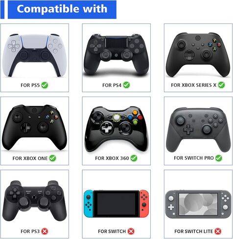 Playvital Cute Thumb Grip Caps لوحدة تحكم PS5/4 ، غطاء أغطية عصا التناظرية السيليكون لسلسلة Xbox X/S ، Capsstick Caps لتحكم Switch Pro - غنم غامض in Kuwait
