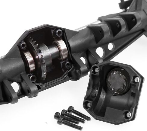 Redspider الأمامية والخلفية البلاستيكية Currie F9 محور Portal كامل ， ل Capra المحوري UTB10 1.9 UTB 1/10 RC Crawler Axles ترقية (Front+خلف) in Kuwait