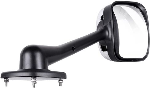 ECCPP Hood Mount Convex Mirrors Compatible With For Freightliner For Kenworth For Peterbilt With Left Right Side Tuck Car Mirrors With Chrome Housing in Kuwait
