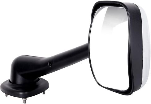 ECCPP Hood Mount Convex Mirrors Compatible With For Freightliner For Kenworth For Peterbilt With Left Right Side Tuck Car Mirrors With Chrome Housing in Kuwait