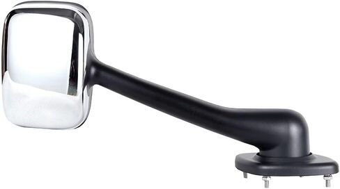 ECCPP Hood Mount Convex Mirrors Compatible With For Freightliner For Kenworth For Peterbilt With Left Right Side Tuck Car Mirrors With Chrome Housing in Kuwait