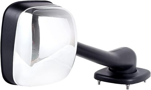 ECCPP Hood Mount Convex Mirrors Compatible With For Freightliner For Kenworth For Peterbilt With Left Right Side Tuck Car Mirrors With Chrome Housing in Kuwait