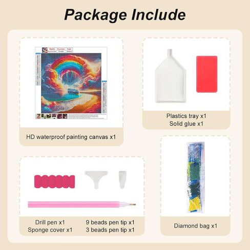 FHBUBPUP Sunflower Diamond Painting Kits for Adults, Flower Diamond Art, Beginners DIY 5D Round Full Diamond Dots Art Painting, Craft Gift Suitable for Home Wall Decoration 12×12Inch in Kuwait