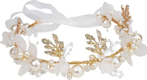 AOPRIE Tiara and Crown for Women Girls Mermaid Headband for Women Girls Princess Halloween Party Event Supllies Favors Pink, 1 Pack in Saudi Arabia