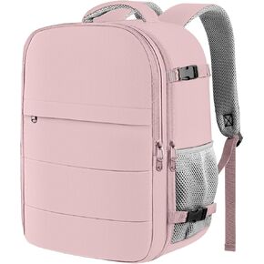 HOTOR Travel Backpack - Flight Approved Travel Bag for Men and Women, Carry on Luggage for 15.6" Laptop and Travel Essentials for Work, Business, Weekender, College 11.8"x7.9"x17.3" (Black) in Saudi Arabia