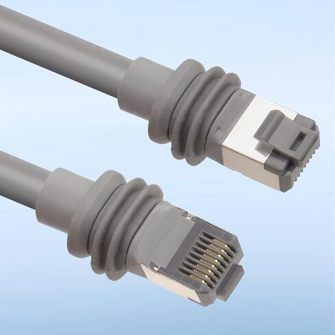 150 قدمًا كابلًا لـ Starlink Gen 3 لـ Starlink القياسي 3 ، Cat 6 26awg النحاس النقي النقي للماء ، كابل V3 Standard Cable for Satellite Gen 3-150 قدم ، رمادي in Saudi Arabia