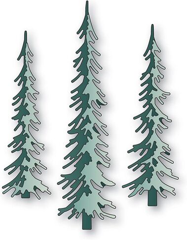 DIY Scrapbooking Artist 1 Pcs Christmas Tree Street Light Background Metal Cutting Dies, Modern Design for Scrapbooking, Card Making, Paper Crafts in Kuwait