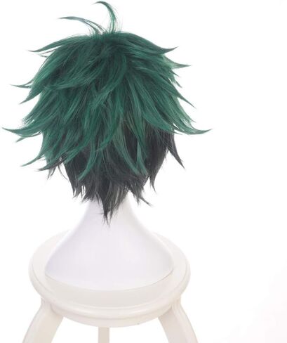 ZGNGLIZ Anime Cosplay Wig Short Blonde Synthetic Hair for Men Anime Convention and Halloween Party with Free Wig Cap in Saudi Arabia